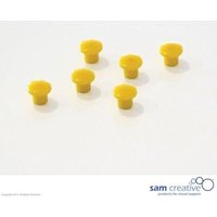 Satz Memo-Magnete 10mm gelb von VIVOL