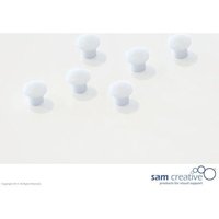 Satz Memo-Magnete 10mm weiß von VIVOL