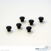 Satz Memo-Magnete 10mm schwarz von VIVOL