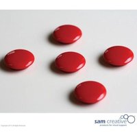 Satz Memo-Magnete 30mm rot von VIVOL
