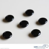 Satz Memo-Magnete 30mm schwarz von VIVOL