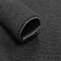 Spaghetti-Fußmatte - Meterware - Schwarz - Breite 120 cm Spaghetti-Fußmatte - Meterware - Schwarz - Breite 120 cm von VIVOL