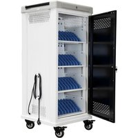 Tabletwagen - Safecart 36 PRO+ - Sichere Lagerung und einfache Handhabung für 36 Tablets - Weiß von VIVOL