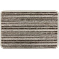Teppich mit Streifen-Design - Beige-Braun - 50x100 cm - Beige von VIVOL