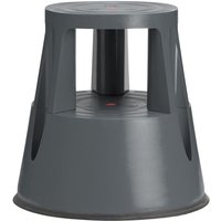 Vivol - Tritthocker mit Rollen - aus stabilem Kunststoff - Dunkelgrau Vivol - Tritthocker mit Rollen - aus stabilem Kunststoff - Dunkelgrau von VIVOL