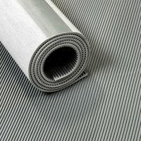 VDE-Isoliermatte - 30000 Volt - 3 mm - 100 cm - Meterware - Grau - ROHS & REACH von VIVOL