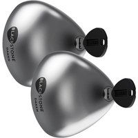 Vivol - Blackstone slam Silber - 2er Set - Lieferwagen-Schloss aus Edelstahl - Automatisch zu mit SLAM-Lock von VIVOL