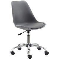 Vivol - Design-Konferenzstuhl/Esszimmerstuhl Burgos - Grau - Schicker Stuhl für Esszimmer & Büro - Grau von VIVOL