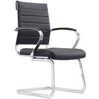 Vivol - Design-Konferenzstuhl/Esszimmerstuhl Cádiz - Schwarz - Schicker Stuhl für Esszimmer & Büro Vivol - Design-Konferenzstuhl/Esszimmerstuhl Cádiz - Schwarz - Schicker Stuhl für Esszimmer & Büro von VIVOL