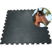 Vivol - Gummi-Stallmatte - Puzzlesystem - 100x100 cm - 16 mm - mit rutschfesten Noppen Vivol - Gummi-Stallmatte - Puzzlesystem - 100x100 cm - 16 mm - mit rutschfesten Noppen von VIVOL