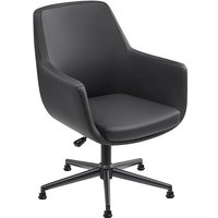 Vivol - Konferenzstuhl / Esszimmerstuhl Volos - Schwarz - PU-Leder Vivol - Konferenzstuhl / Esszimmerstuhl Volos - Schwarz - PU-Leder von VIVOL