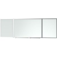 Vivol - Mehrflächen-Whiteboard/ Klappbare Magnettafel für die Wand - Emaille - 90x120 cm von VIVOL