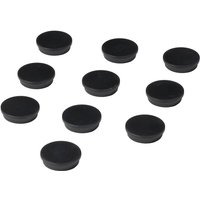 Vivol - Whiteboard-Magnete - 30 mm - Schwarz - Set - 10 Stück - Schwarz von VIVOL