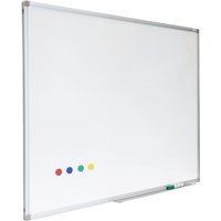 Vivol - Whiteboard Premium - Emaille - 100 x 150 cm - Beschreibbar & magnetisch inkl. Stiftablage von VIVOL