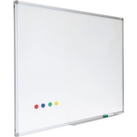 Vivol - Whiteboard Premium - Emaille - 80 x 110 cm - Beschreibbar & magnetisch inkl. Stiftablage von VIVOL