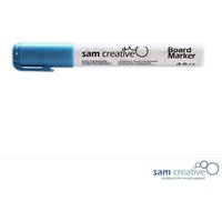 Whiteboard Glas Boardmarker metallic blauw von VIVOL