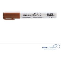 Whiteboard Glas Boardmarker metallic brons von VIVOL
