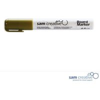 Whiteboard Glas Boardmarker metallic goud von VIVOL