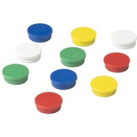 Whiteboard-Magnete - 25 mm - Gemischte Farben - Set - 10 Stück von VIVOL