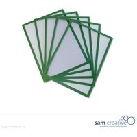 Whiteboard Magnetische Fenster A4 grün Set 5 Stück von VIVOL