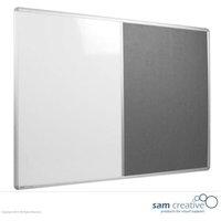 Whiteboard Pinnwand Kombitafel 90x120 cm von VIVOL