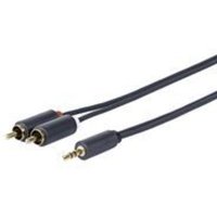 PROMJRCA5 cable de audio 5 m 3,5 mm 2 x rca Schwarz - Vivolink PROMJRCA5 cable de audio 5 m 3,5 mm 2 x rca Schwarz - Vivolink von VIVOLINK
