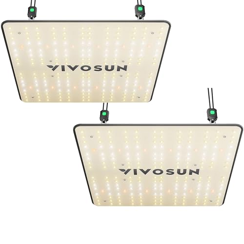 VIVOSUN VS1000 LED Grow Lampe mit Samsung LM301-Dioden & Treiber, sonnenähnliches Vollspektrum für Sämling, Vegetation und Blüte, Pflanzenwachstumsleuchte für 60x60cm / 90x90cm Growzelt von VIVOSUN