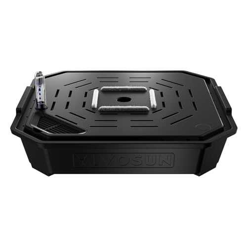 VIVOSUN 4er-Pack FlexFeed Selbstbewässernder Stofftopf mit Wasserzähler und Wartungsfenster, Auto-Bewässerungssystem für Growzelt, Gewächshaus und Garten VIVOSUN 4er-Pack FlexFeed Selbstbewässernder Stofftopf mit Wasserzähler und Wartungsfenster, Auto-Bewässerungssystem für Growzelt, Gewächshaus und Garten von VIVOSUN