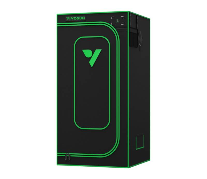 VIVOSUN Gewächshaus VIVOSUN Growbox Pro, BxTxH: 80 x 80 x 160 cm, BxLxH: 80 x 80 x 160 cm, 1-St., 2000D Oxford Gewebe VIVOSUN Gewächshaus VIVOSUN Growbox Pro, BxTxH: 80 x 80 x 160 cm, BxLxH: 80 x 80 x 160 cm, 1-St., 2000D Oxford Gewebe von VIVOSUN