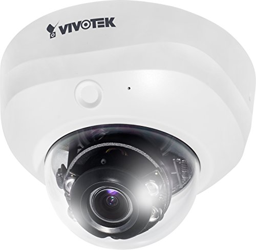 VIVOTEK FD8155H Tag/Nacht Fixed Dome Netzwerkkamera mit 1.3MP HD Auflösung,WDR Pro II, Smart IR und Smart Focus System mit 3 - 10mm für den Innenbereich von VIVOTEK