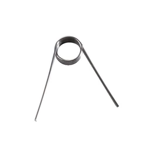 10 Stück Federstahl V-förmige Torsionsfeder 1mm Drahtdurchmesser, 45/90/180/240° Winkel spiralförmige Torsionsfeder, 1×11×2 Umdrehungen×45° von VIXDA