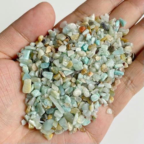 VIXDA 3-5MM Natürliche Kristallquarz Steinsplitter ungebohrt Mini Heilung Rohmineralien Chips Labradorit Lapislazuli Achate Jaspis Chip von VIXDA