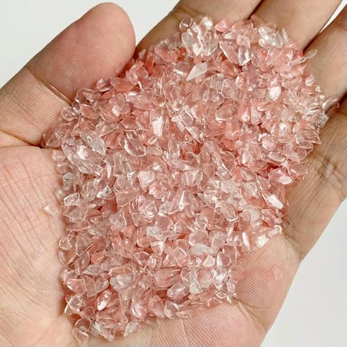 VIXDA 3-5MM Natürliche Kristallquarz Steinsplitter ungebohrt Mini Heilung Rohmineralien Chips Labradorit Lapislazuli Achate Jaspis Chip von VIXDA