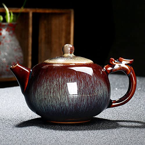 VIXDA Glaze Teekanne 250 ml Keramik Kung Fu Teekanne Teekessel Teeset Porzellan Teekanne Traditionelles Chinesisches Teegeschirr von VIXDA