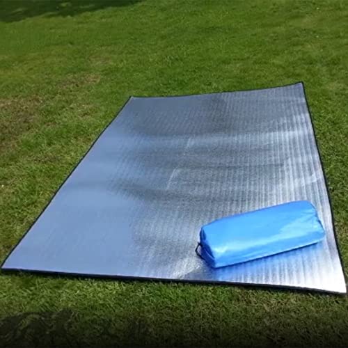 VIXDA wasserdichte Aluminiumfolie Eva Camping Wandermatte Faltbare Faltbare Schlafpicknick Strandmatratze Outdoor Travel Mat Pad von VIXDA