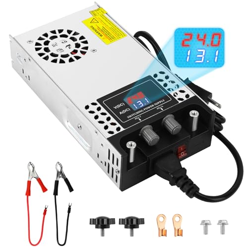 Einstellbare Netzteil DC 0-24V 600W Schaltnetzteil Transformator 220V AC auf DC 0-24Volt Netzteil 600W Transformator mit LED Anzeige, für 0-24v LED Streifen CCTV Radio Kamera Verstärker Einstellbare Netzteil DC 0-24V 600W Schaltnetzteil Transformator 220V AC auf DC 0-24Volt Netzteil 600W Transformator mit LED Anzeige, für 0-24v LED Streifen CCTV Radio Kamera Verstärker von VIXKPIRR