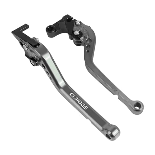 Bremshebel Kupplungshebel Motorrad Kurze Lange Bremse Kupplung Hebel Für B&MW G310R G310 RG 310 R G310GS G310 GS 2017 2018 2019 2020 2021 2022 2023 Lenkergriffe Griffe ( Color : Long A , Größe : 5 ) von VIYOLI