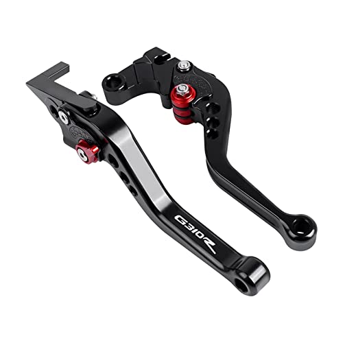 Bremshebel Kupplungshebel Motorrad Kurze Lange Bremse Kupplung Hebel Für B&MW G310R G310 RG 310 R G310GS G310 GS 2017 2018 2019 2020 2021 2022 2023 Lenkergriffe Griffe ( Color : Short B , Größe : 1 ) von VIYOLI