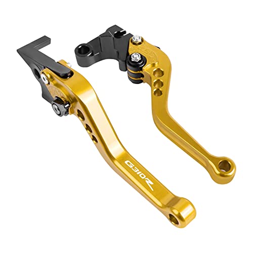 Bremshebel Kupplungshebel Motorrad Kurze Lange Bremse Kupplung Hebel Für B&MW G310R G310 RG 310 R G310GS G310 GS 2017 2018 2019 2020 2021 2022 2023 Lenkergriffe Griffe ( Color : Short B , Größe : 3 ) von VIYOLI