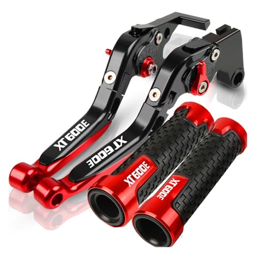 VIYOLI Bremshebel Kupplungshebel Für Y&amaha XT600E XT 600 E 1990-2003 Motorrad Einstellbare Faltbare Griff Hebel Bremse Kupplung Hebel 2002 2001 2000 1999 1998 Lenkergriffe Griffe (Color : 1) von VIYOLI