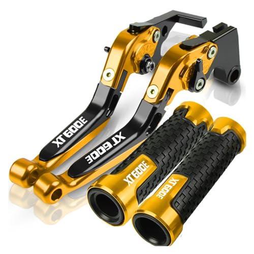 VIYOLI Bremshebel Kupplungshebel Für Y&amaha XT600E XT 600 E 1990-2003 Motorrad Einstellbare Faltbare Griff Hebel Bremse Kupplung Hebel 2002 2001 2000 1999 1998 Lenkergriffe Griffe (Color : 11) von VIYOLI
