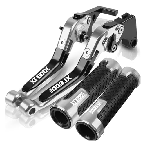 VIYOLI Bremshebel Kupplungshebel Für Y&amaha XT600E XT 600 E 1990-2003 Motorrad Einstellbare Faltbare Griff Hebel Bremse Kupplung Hebel 2002 2001 2000 1999 1998 Lenkergriffe Griffe (Color : 12) von VIYOLI