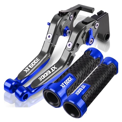 VIYOLI Bremshebel Kupplungshebel Für Y&amaha XT600E XT 600 E 1990-2003 Motorrad Einstellbare Faltbare Griff Hebel Bremse Kupplung Hebel 2002 2001 2000 1999 1998 Lenkergriffe Griffe (Color : 17) von VIYOLI