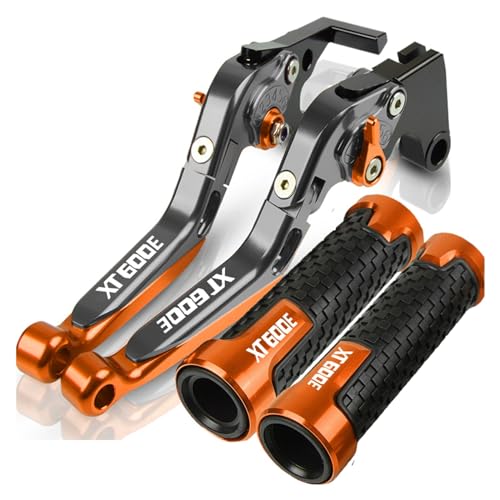 VIYOLI Bremshebel Kupplungshebel Für Y&amaha XT600E XT 600 E 1990-2003 Motorrad Einstellbare Faltbare Griff Hebel Bremse Kupplung Hebel 2002 2001 2000 1999 1998 Lenkergriffe Griffe (Color : 18) von VIYOLI