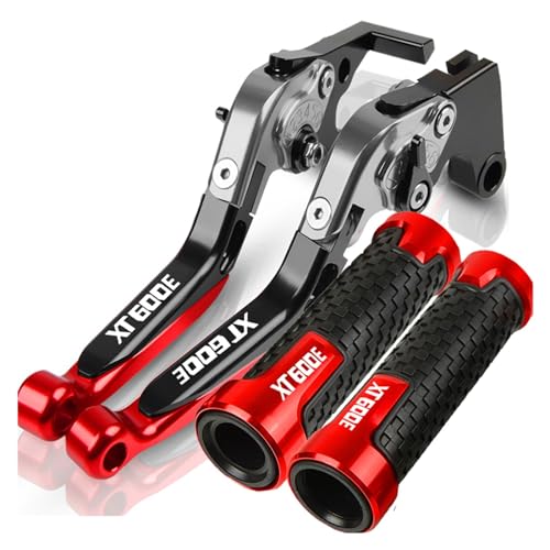 VIYOLI Bremshebel Kupplungshebel Für Y&amaha XT600E XT 600 E 1990-2003 Motorrad Einstellbare Faltbare Griff Hebel Bremse Kupplung Hebel 2002 2001 2000 1999 1998 Lenkergriffe Griffe (Color : 19) von VIYOLI