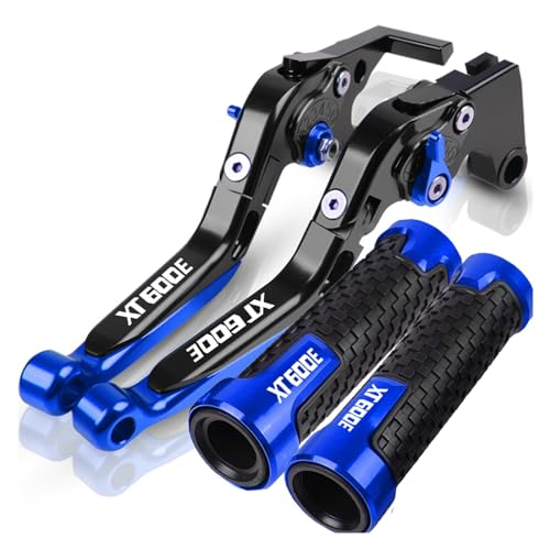 VIYOLI Bremshebel Kupplungshebel Für Y&amaha XT600E XT 600 E 1990-2003 Motorrad Einstellbare Faltbare Griff Hebel Bremse Kupplung Hebel 2002 2001 2000 1999 1998 Lenkergriffe Griffe (Color : 2) von VIYOLI