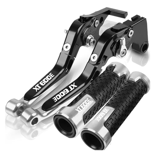 VIYOLI Bremshebel Kupplungshebel Für Y&amaha XT600E XT 600 E 1990-2003 Motorrad Einstellbare Faltbare Griff Hebel Bremse Kupplung Hebel 2002 2001 2000 1999 1998 Lenkergriffe Griffe (Color : 7) von VIYOLI