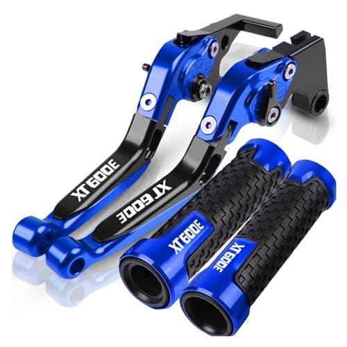 VIYOLI Bremshebel Kupplungshebel Für Y&amaha XT600E XT 600 E 1990-2003 Motorrad Einstellbare Faltbare Griff Hebel Bremse Kupplung Hebel 2002 2001 2000 1999 1998 Lenkergriffe Griffe (Color : 9) von VIYOLI
