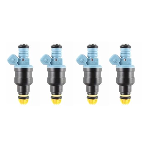 VIYOLI Einspritzdüsen Für Auto Für B&MW 3er E30 316i 318i 325i E36 5er E34 518i 525i E32 E38 750i E31 850i 0280150715 Kraftstoffeinspritzdüse (Color : 4 STÜCK) von VIYOLI