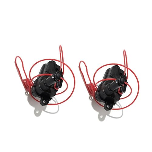 VIYOLI Heckklappenschloss Tank Abdeckung Schalter Klappe Türschloss Antrieb Release Motor 4L 0 862 153 D Für A-UDI A1 A3 A6 C7 Für Avant A7 Q3 Q7 RS5 4L0862153D Kofferraum Türschloss (Color : 2Pcs) von VIYOLI